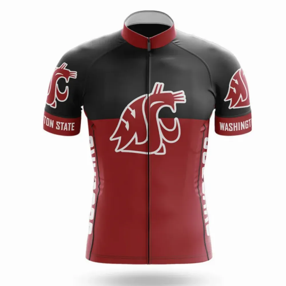 Washington State Cycling Jersey Wildcat Pride Red/Black/White
