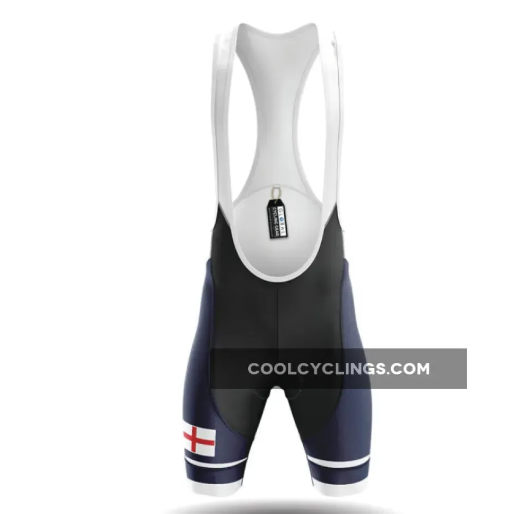 Cycling Bibs S1 England Flag Navy/White/Blue