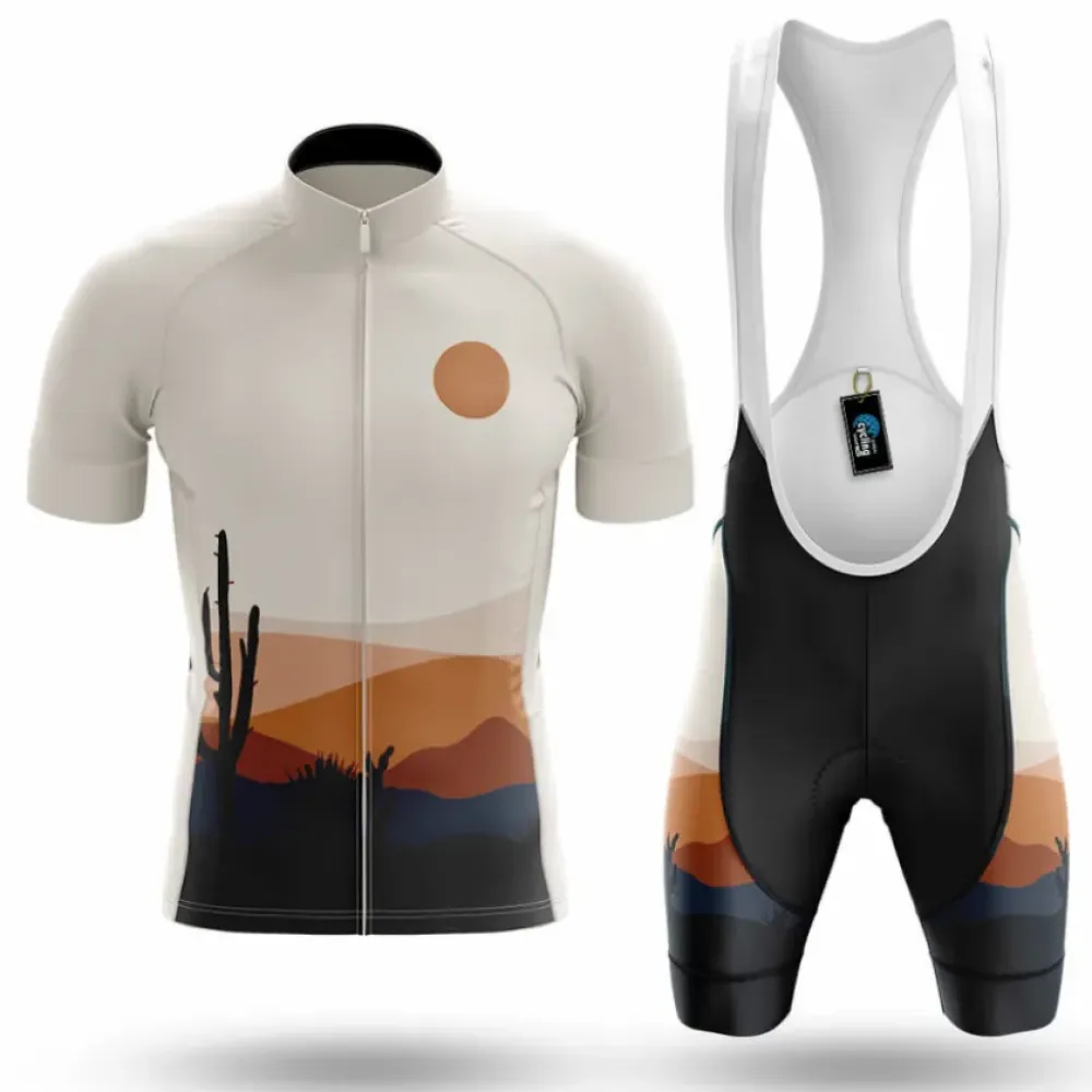 Cycling Kit Desert Sunset Black/White/Brown