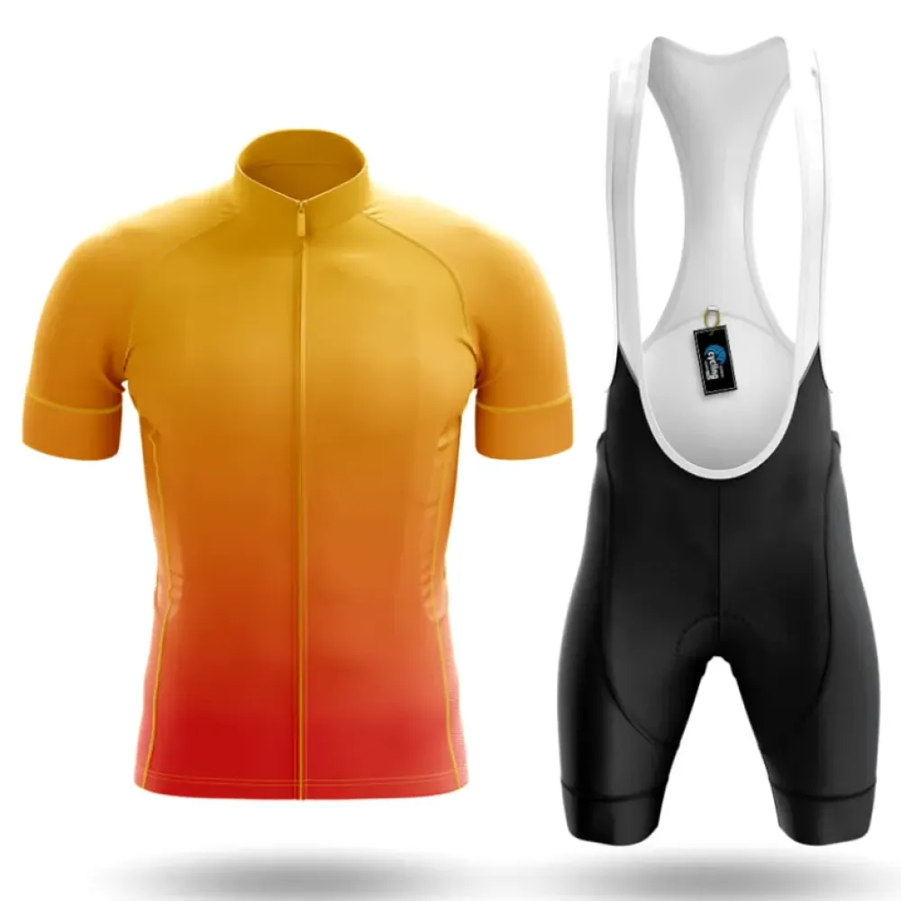 Cycling Kit Sunset Gradient Yellow/Orange/Red