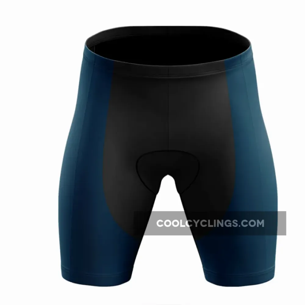 Stripe Sleeves Women's Cycling Cycling Shorts Blue/Black/Teal