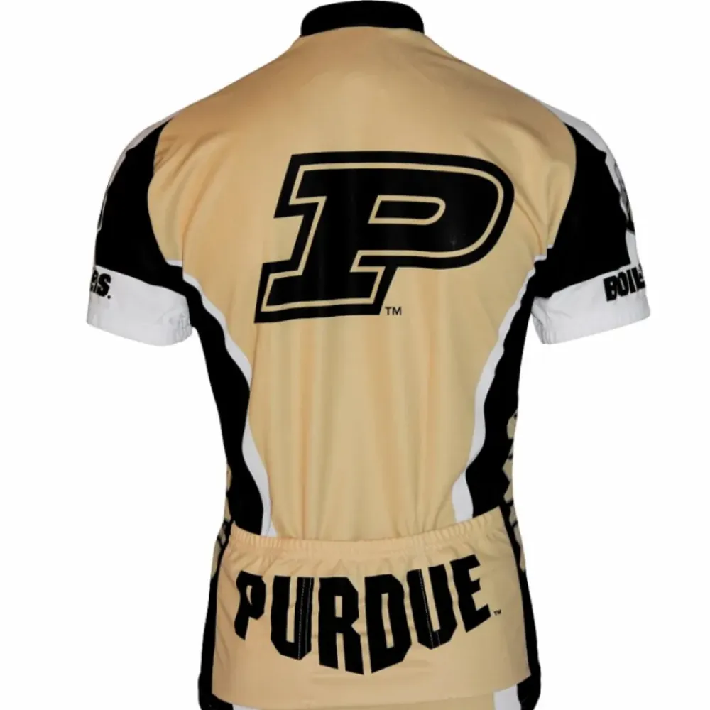 Adrenaline Purdue Men's Cycling Jersey Gold/Black/White