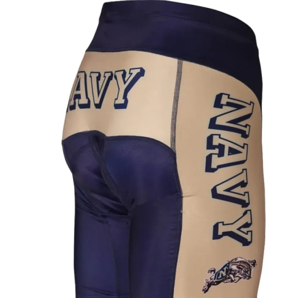 Navy Cycling Shorts College Navy/Gold/Black