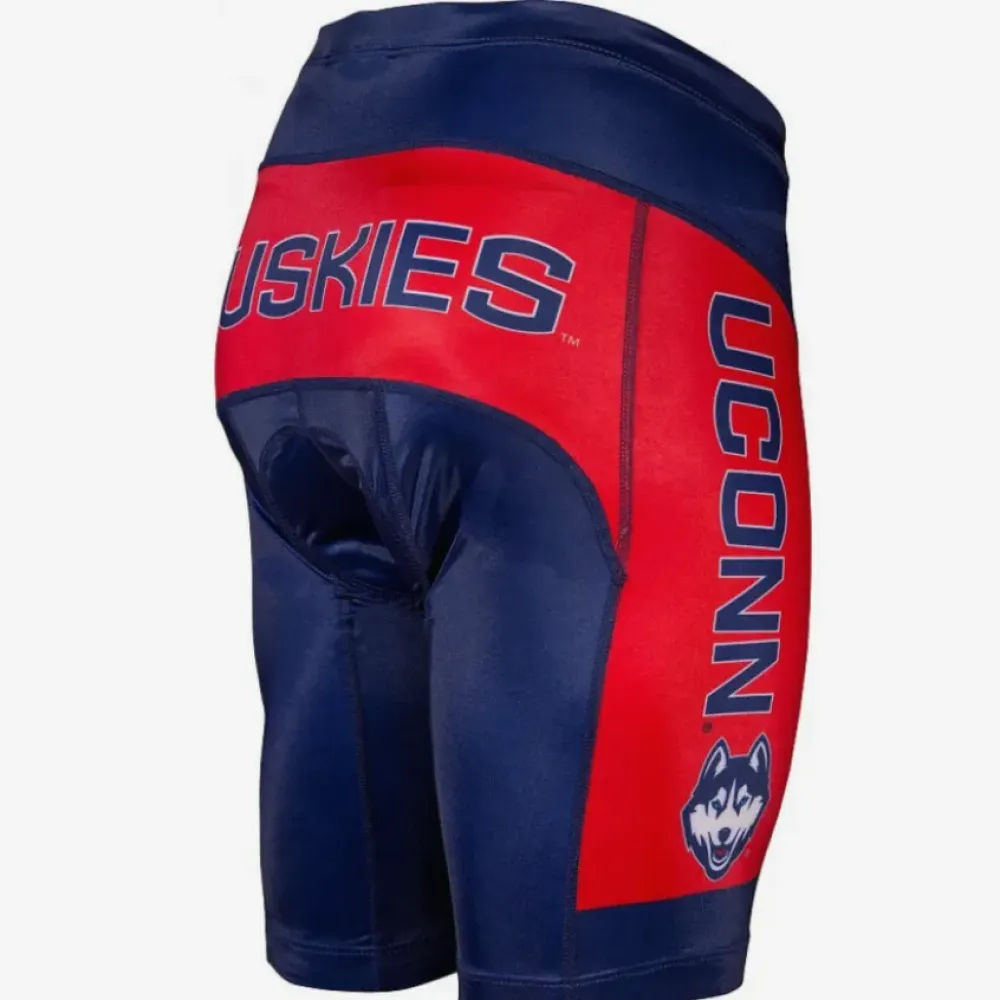 UCONN Cycling Shorts - Performance Athletic Apparel/Navy/Red