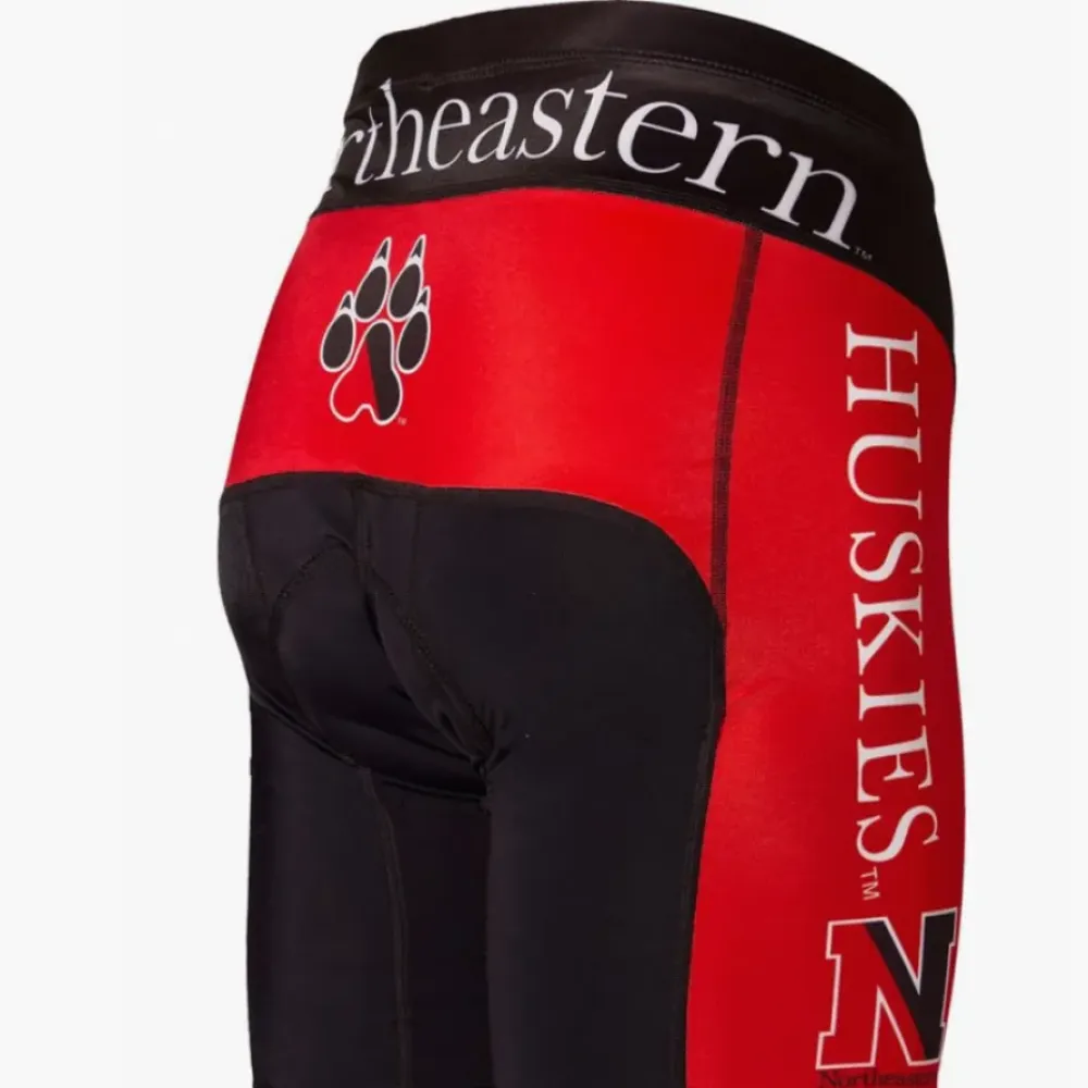 Northwestern College Cycling Team Shorts Black/Red