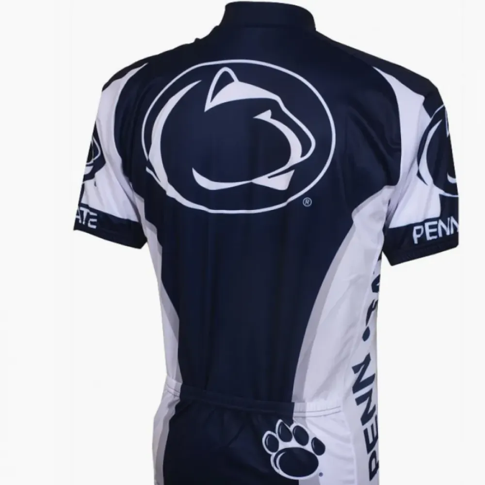 Elite Penn State Men Cycling Jersey/Black/White