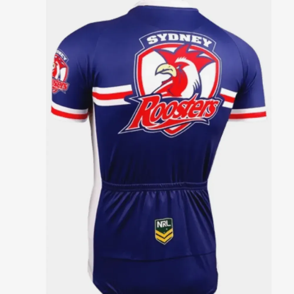 Sydney Roosters Road Cycling Jersey - Short Sleeve - Blue/Red