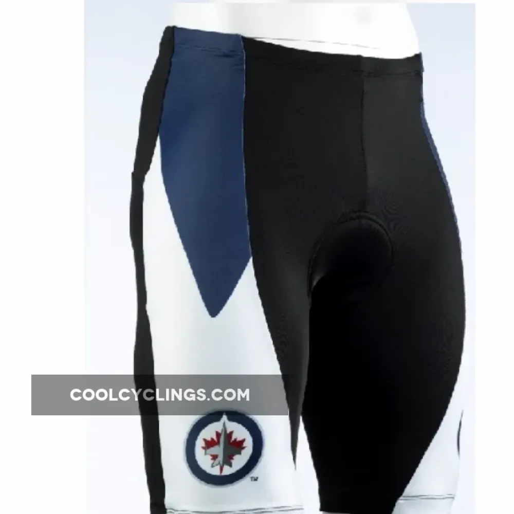 Winnipeg Jets Cycling Kit - Jersey/Arm Warmers/Bib Shorts/White/Navy/Red