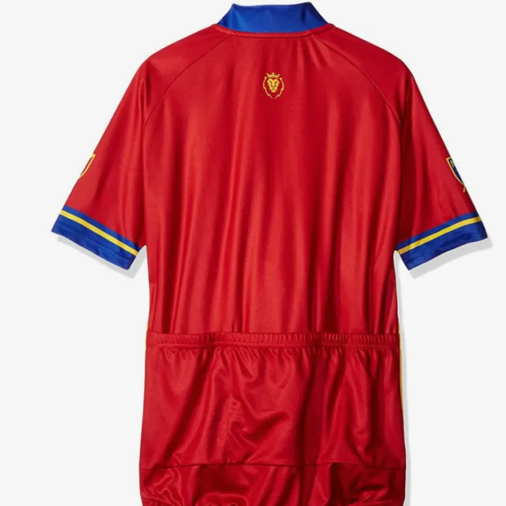 Majestic MLS Red/Yellow Cycling Jersey