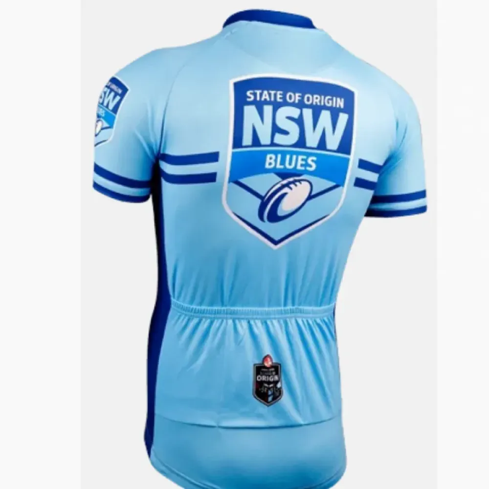 NSW New South Wales Blues State Cycling Jersey/Blue/White