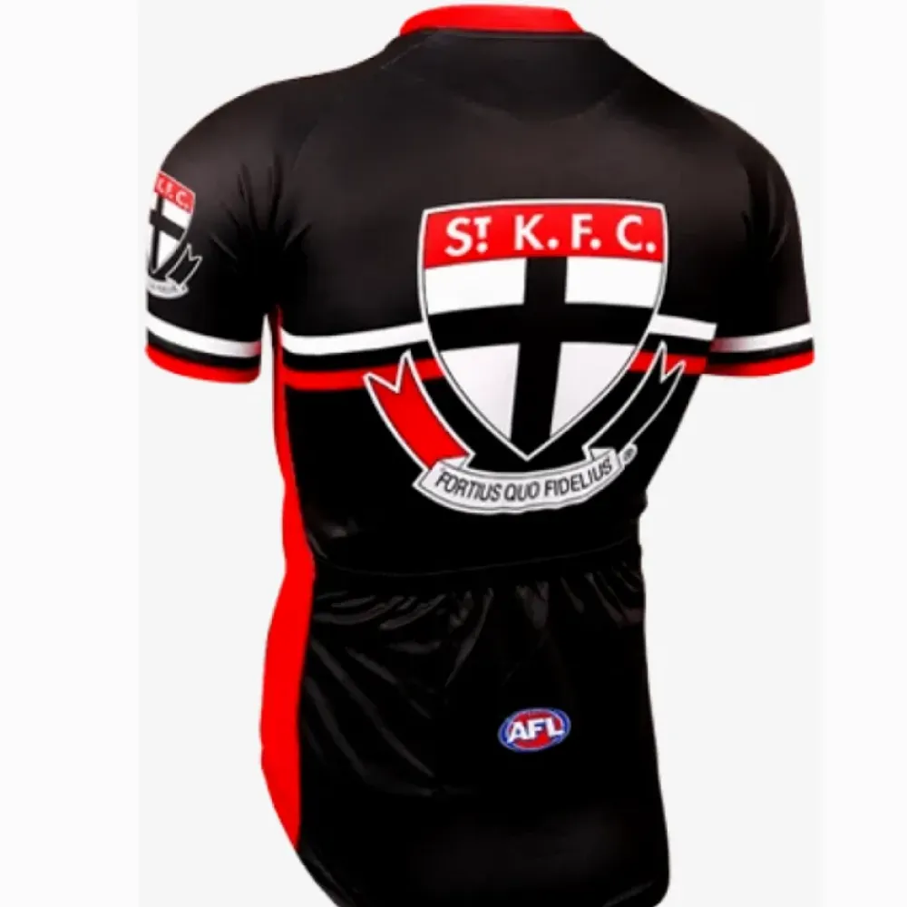 St Kilda Saints Cycling Jersey/Black/Red/White