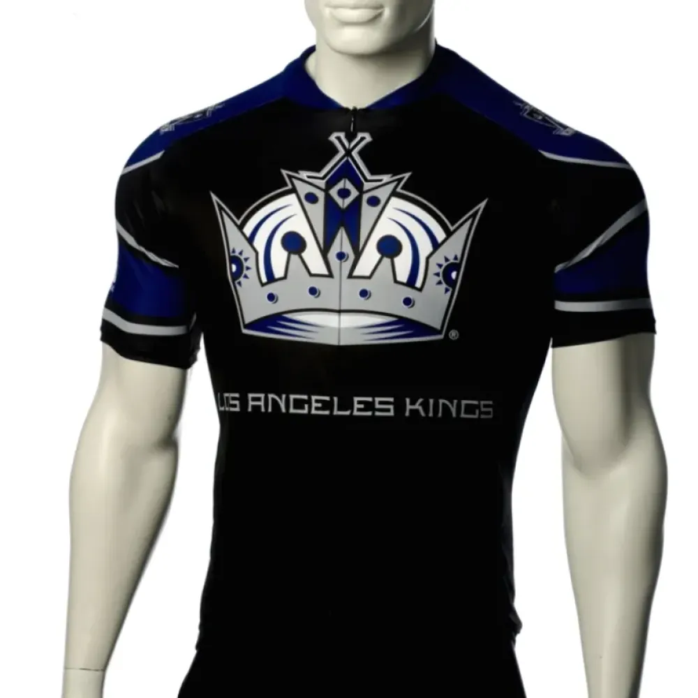 Los Angeles Kings Cycling Jersey Bib Shorts Arm Warmers