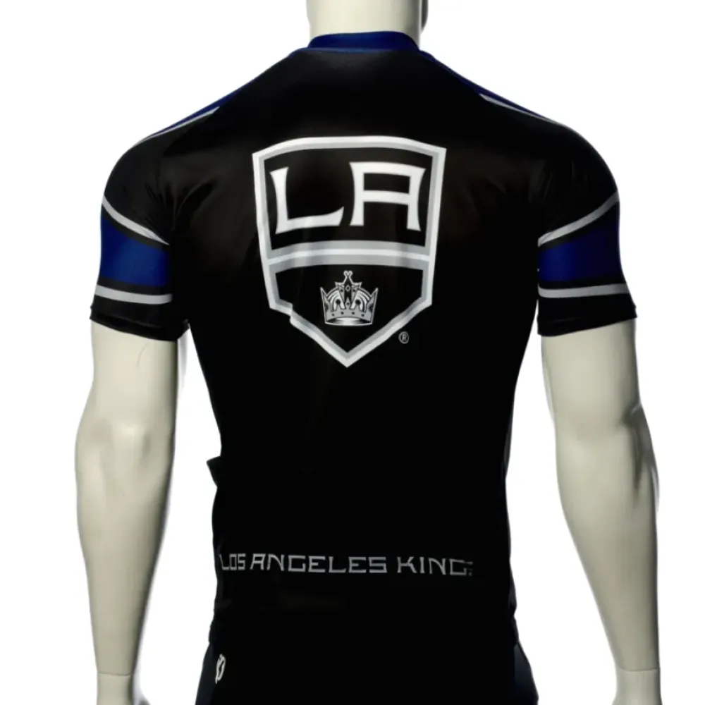 Los Angeles Kings Cycling Jersey Bib Shorts Arm Warmers