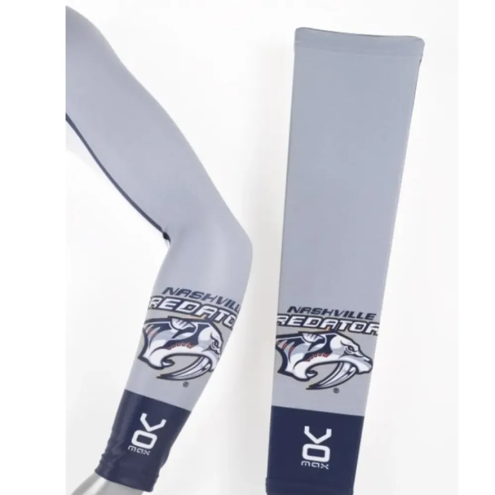 NHL Nashville Predators Cycling Jersey Bib Shorts Arm Warmers White/Black/Gold