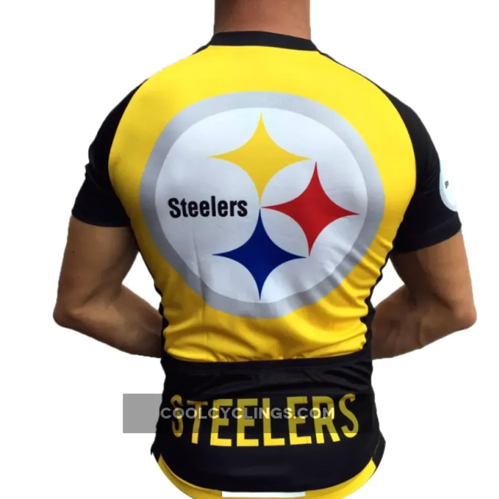 NFL Pittsburgh Steelers Short Sleeve Cycling Jersey /