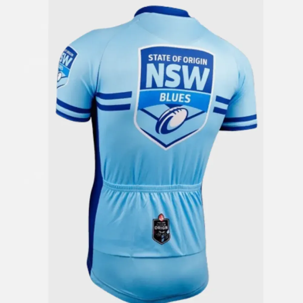 NSW New South Wales Blues State Cycling Jersey/Blue/White