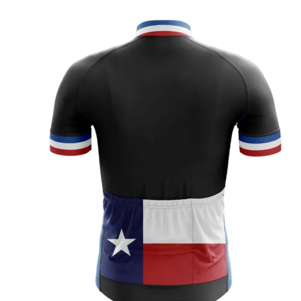 Texas Cycling Jersey Bold Blue/Red/White