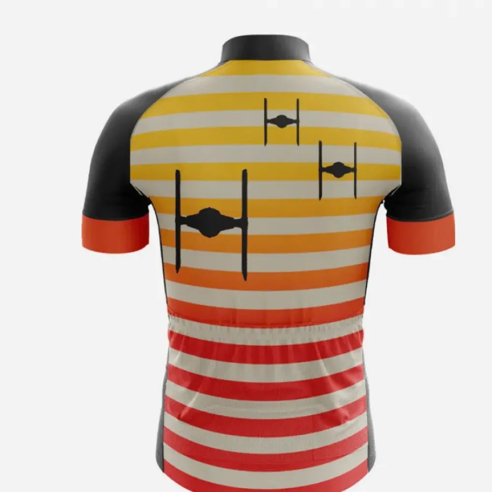 Star Wars X-Wing Orange/Red/Black Cycling Jersey
