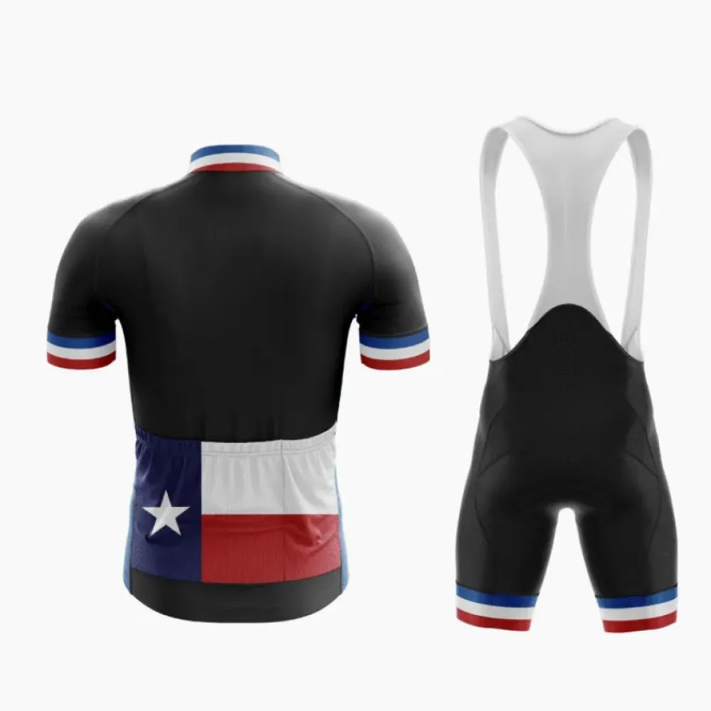 Texas Cycling Gears   Black/White/Red