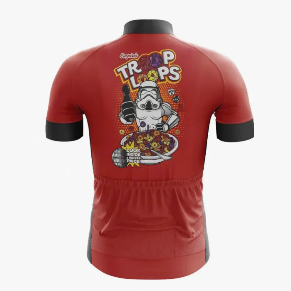 Empire's Troop Loops Cycling Jersey/Red/Black
