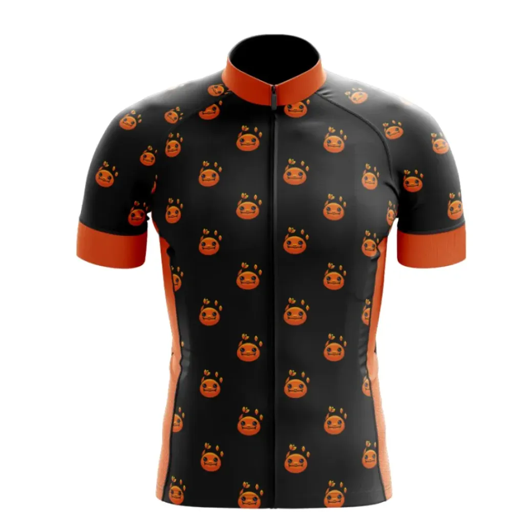 Pokemon Bold Colorful Cycling Jersey Design Yellow/Red