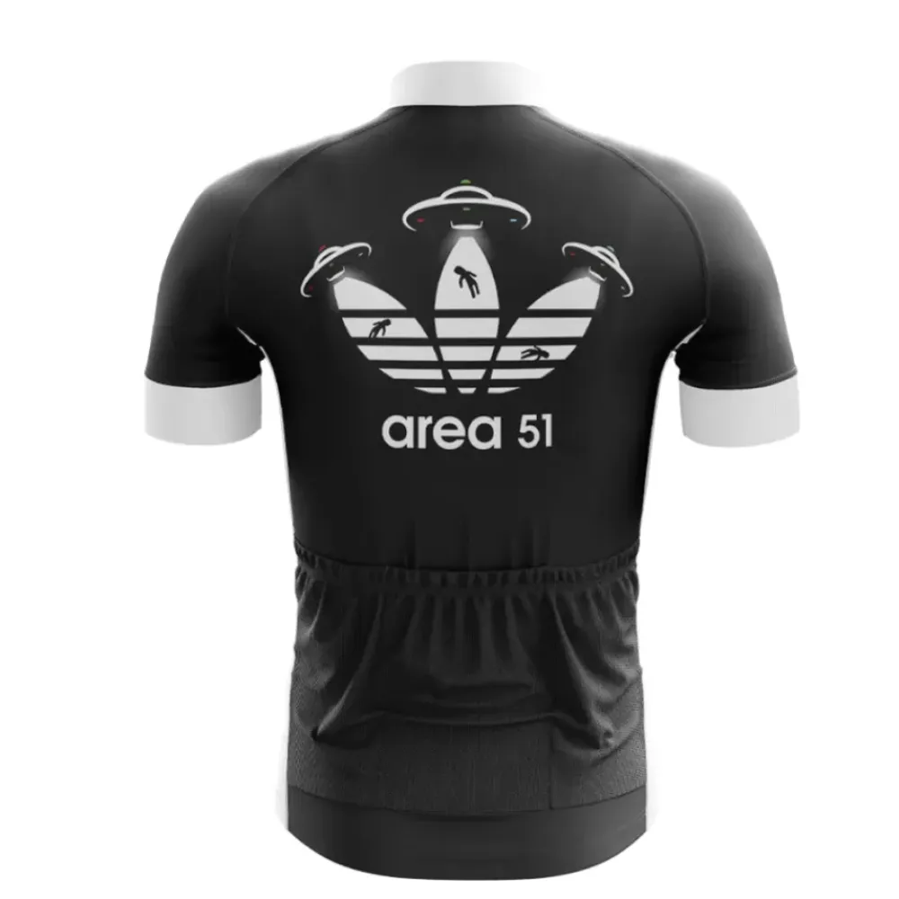 Area 51 Yoga Jersey - Alien/Black/White