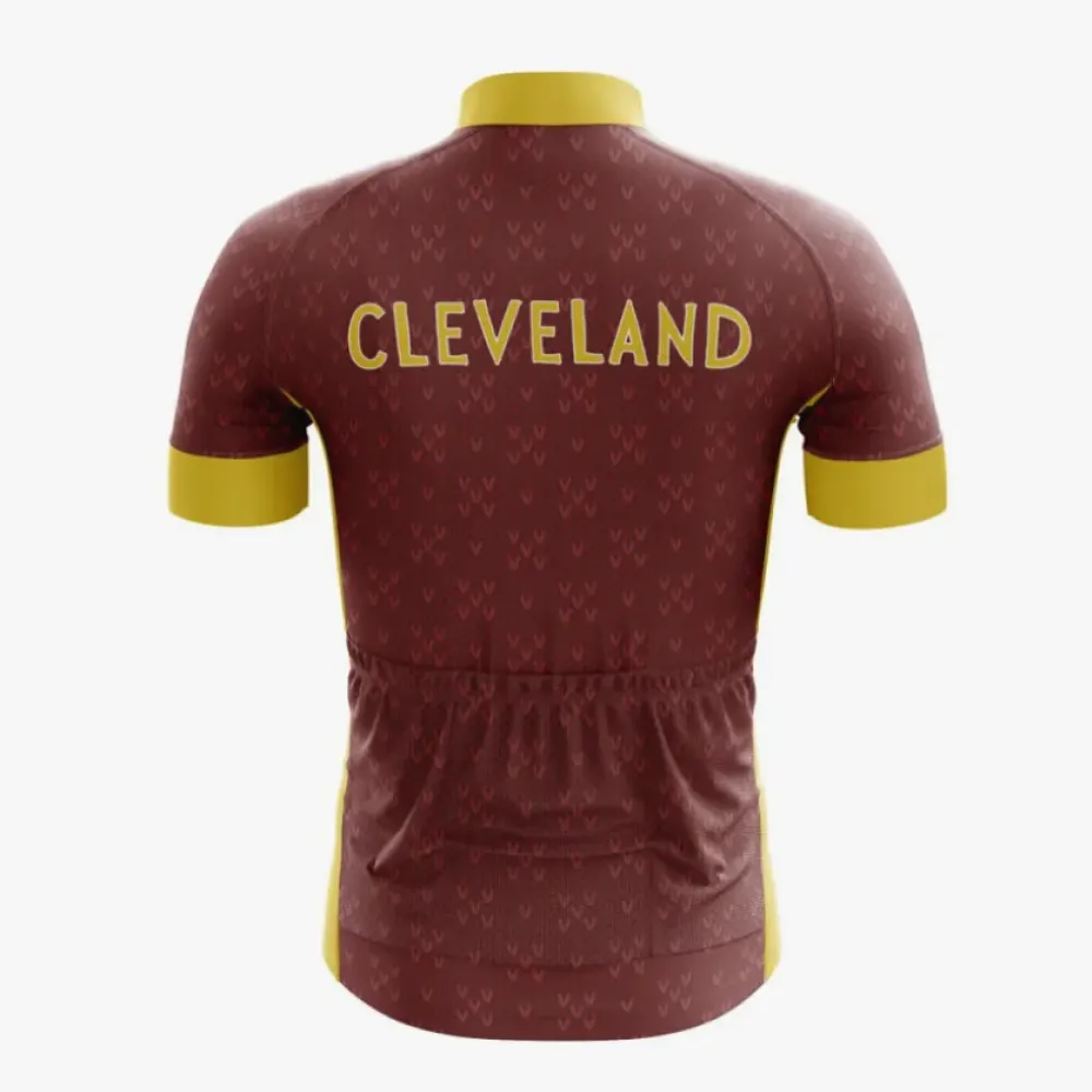 Cleveland Cycling Jersey Display/Red/Gold