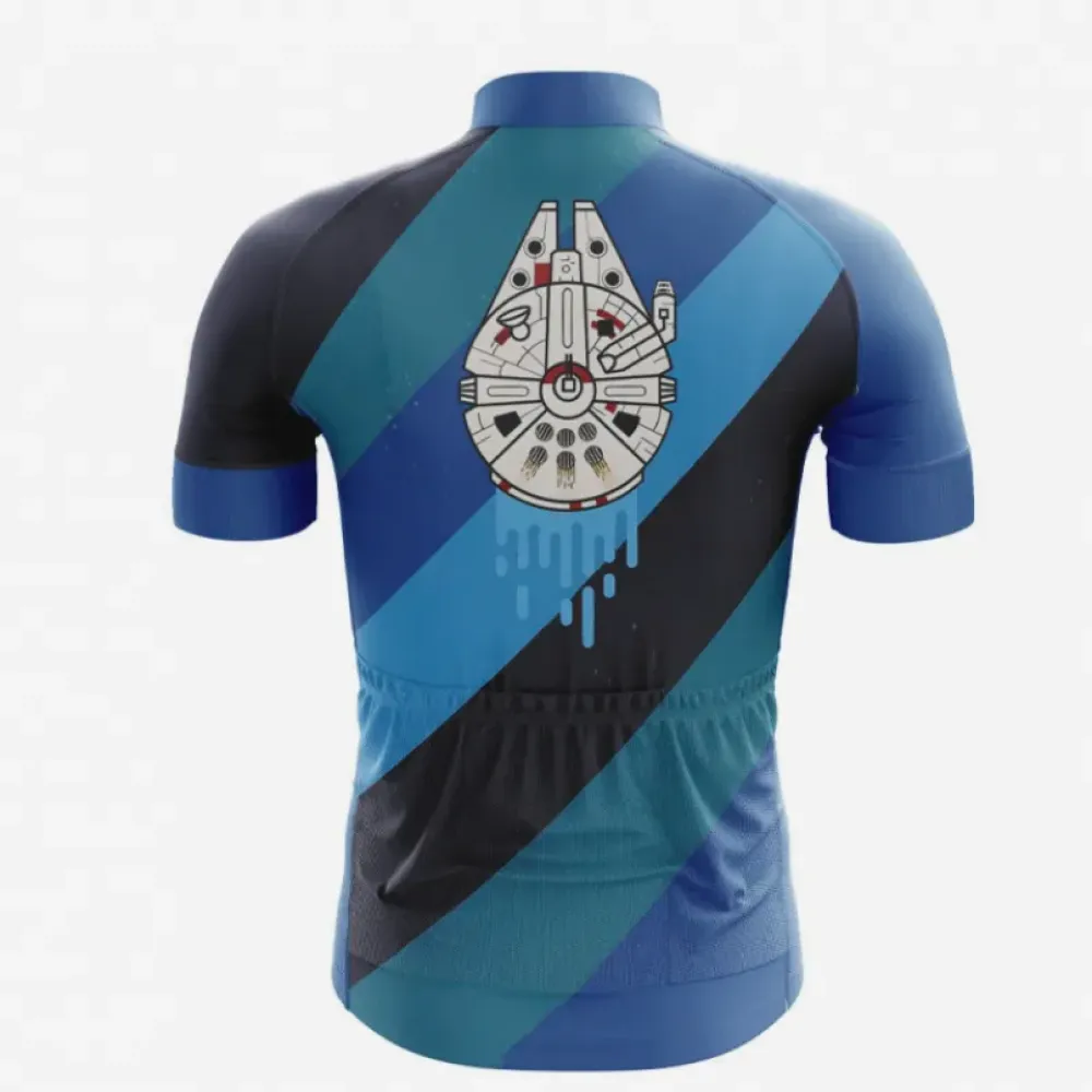Acrylic Blue Crashin' Millenium Bike Jersey