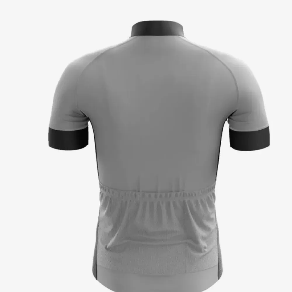 Large Package Cycling Jersey/Grey/Black
