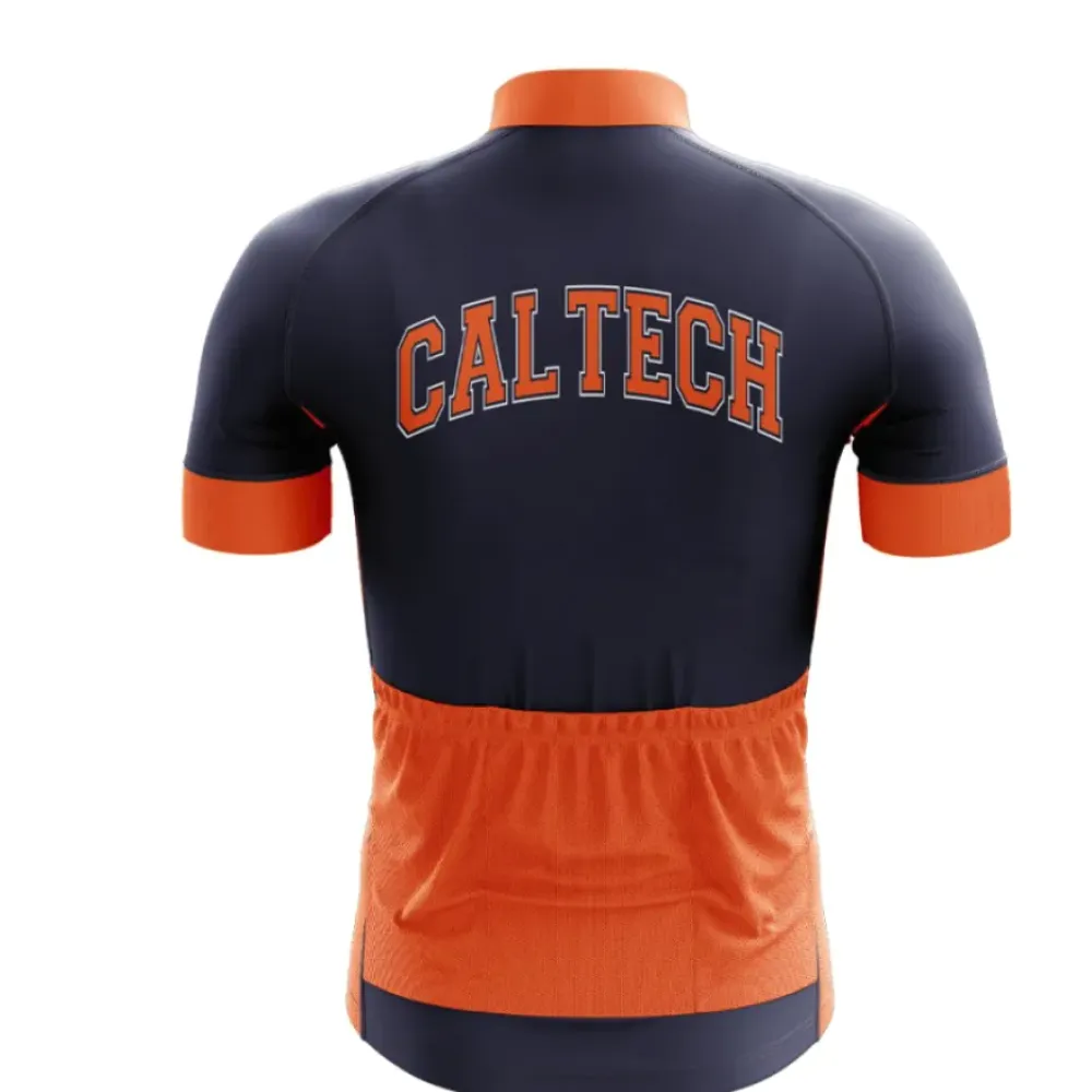 Caltech Tech Orange Accented Cycling Jersey