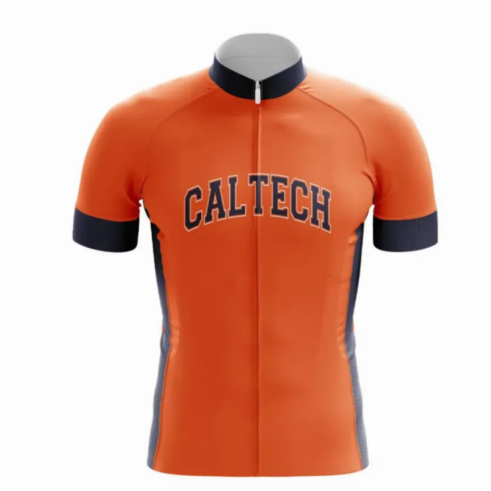 Caltech Tech Orange Accented Cycling Jersey