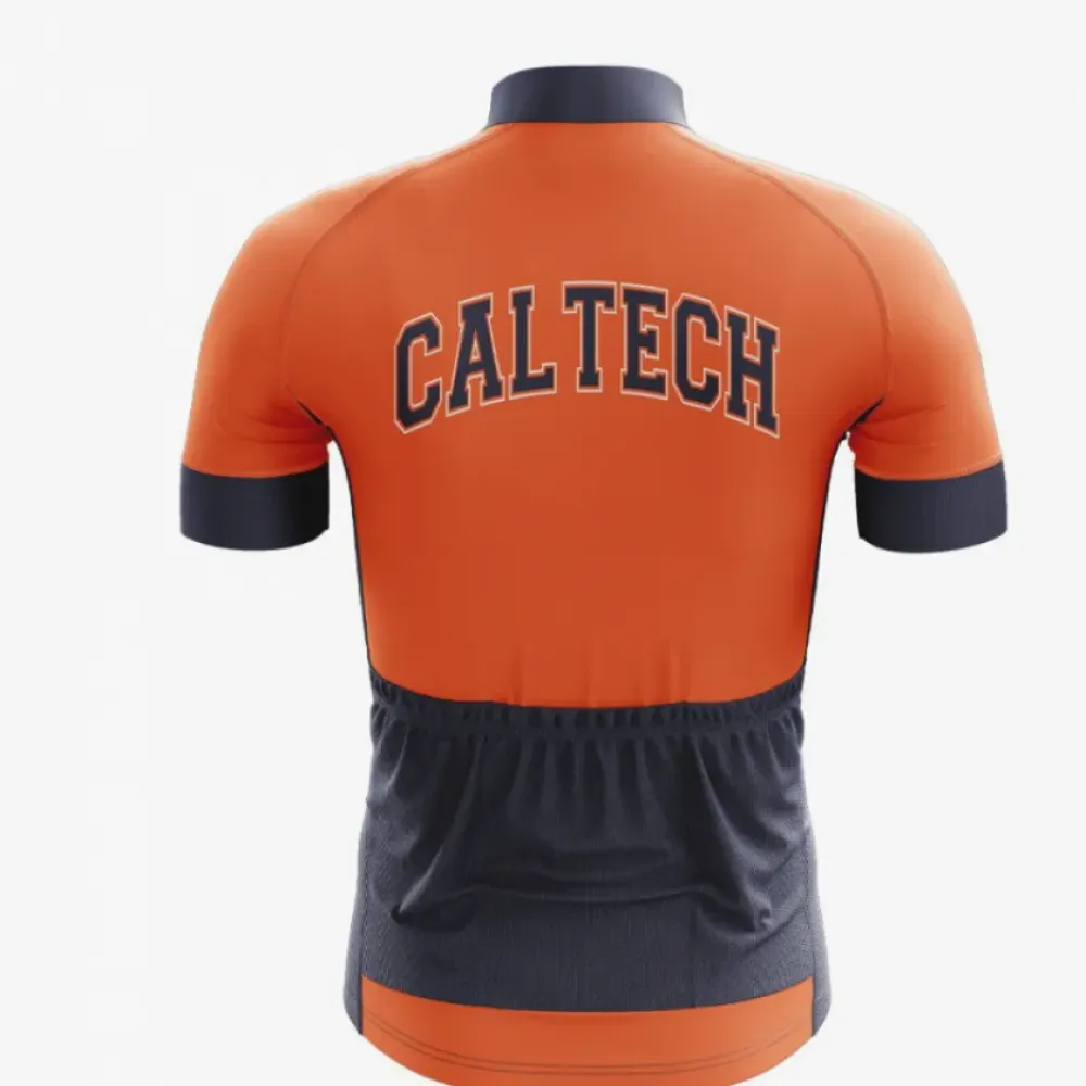 Caltech Tech Orange Accented Cycling Jersey