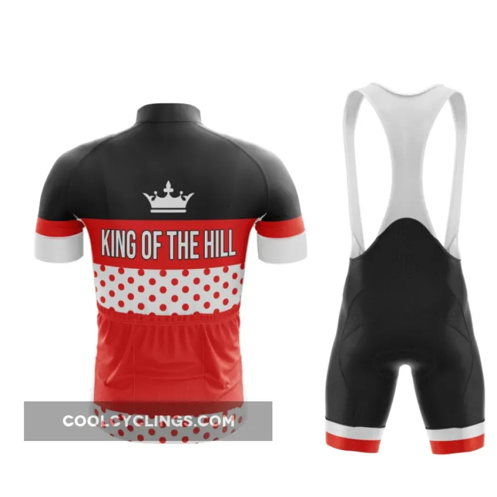 King of the Hill Cycling Kit Polka Dot/Red/Black