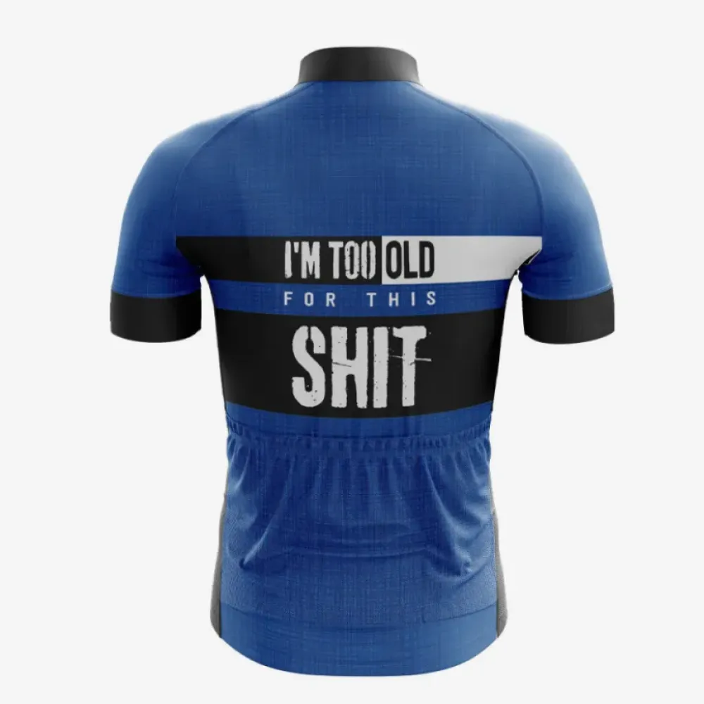 Cycling Jersey Black/White