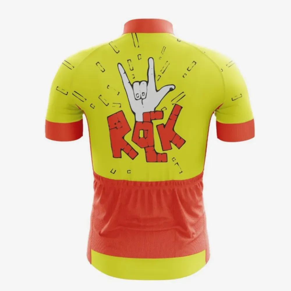 Rock Cycle Jersey Yellow/Red