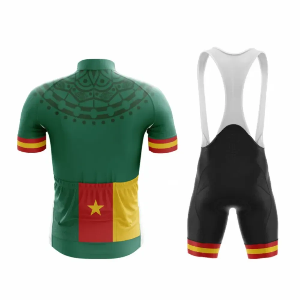 Cameroon Cycling Kit Green/White/Red