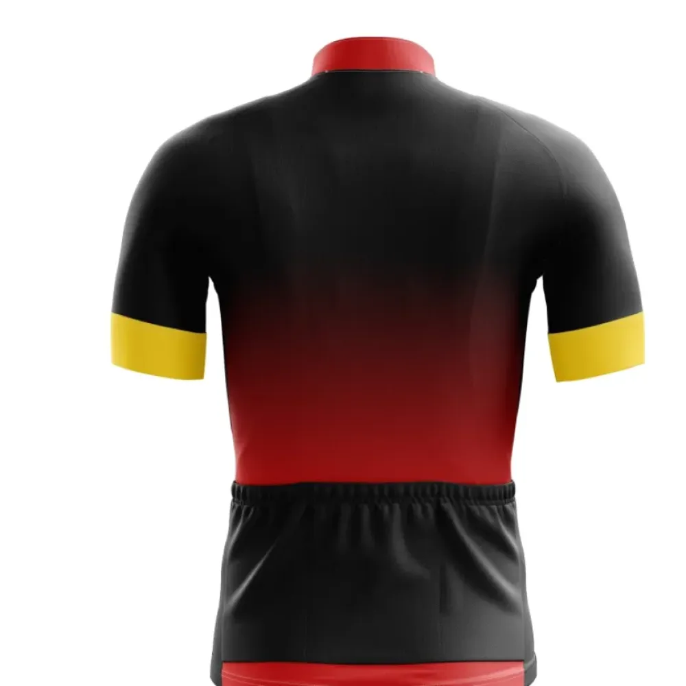 Atlanta City Silhouette Cycling Jersey Black/Yellow/Red