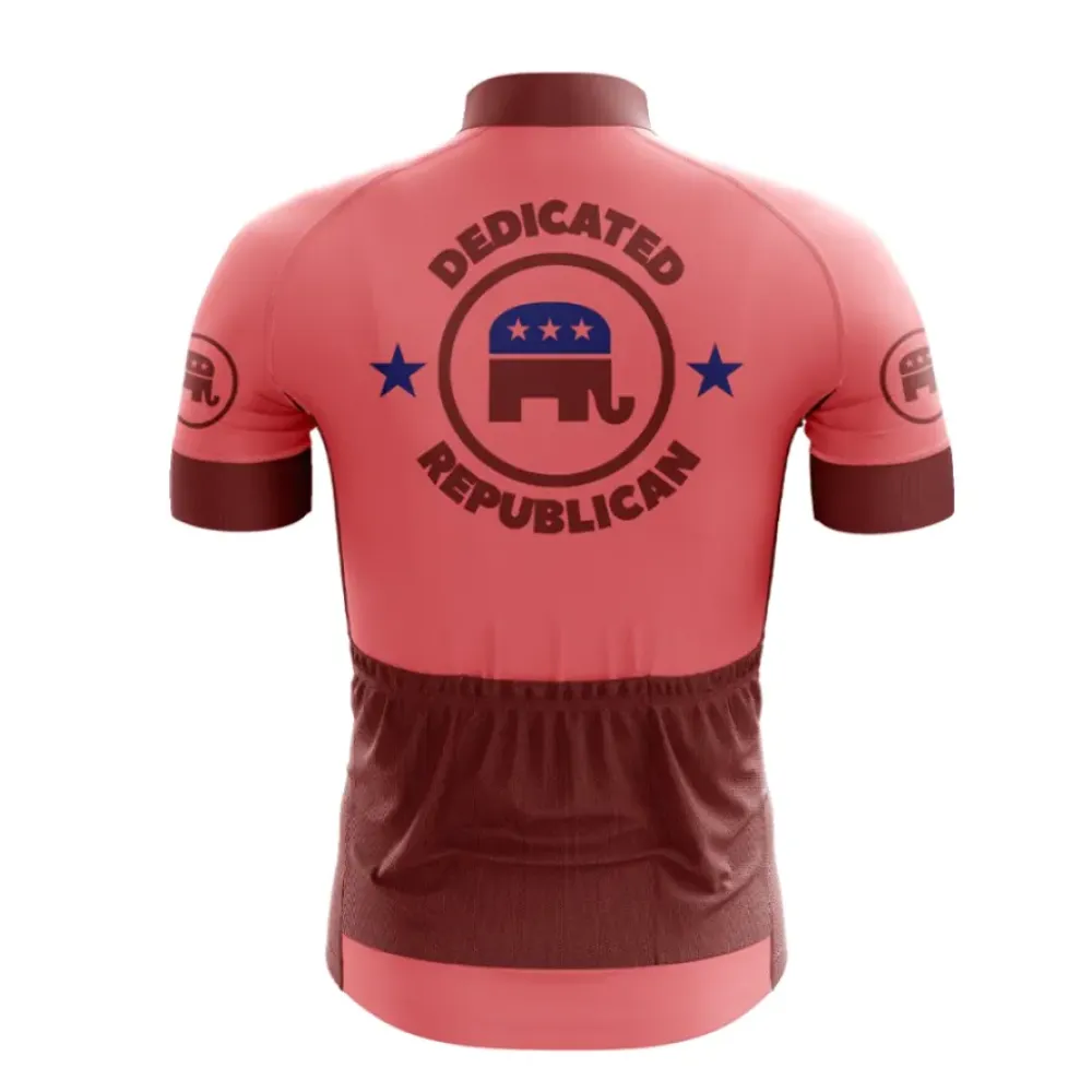 Dedicated Republican Cycling Jersey Red/Blue
