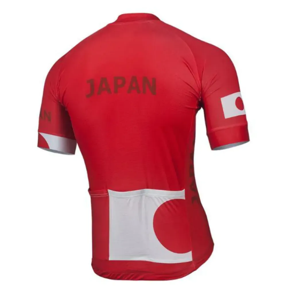 Japan Skyline Cycling Jersey Bold Red/Black/White