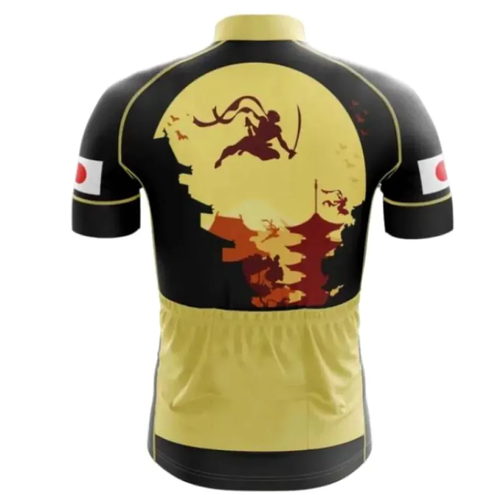 Japan Skyline Cycling Jersey Bold Red/Black/White