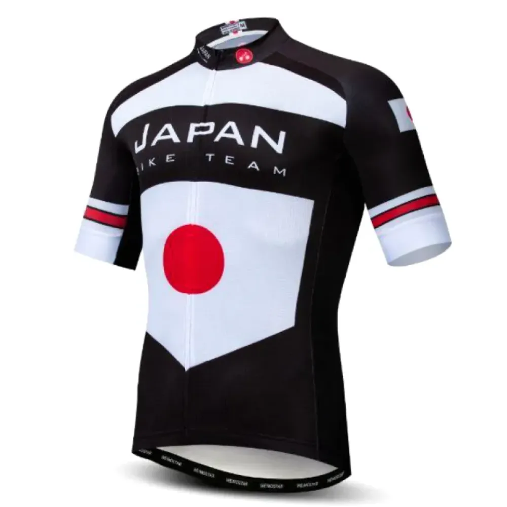 Japan Skyline Cycling Jersey Bold Red/Black/White