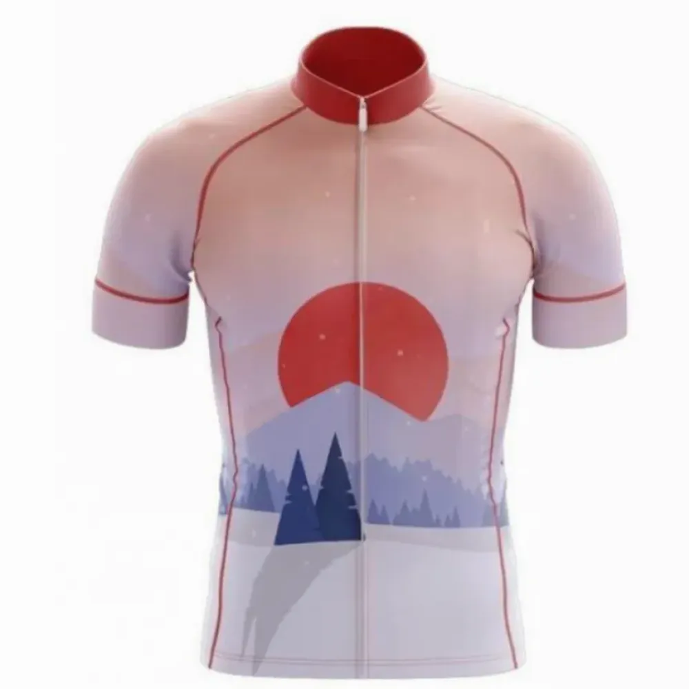 Japan Skyline Cycling Jersey Bold Red/Black/White