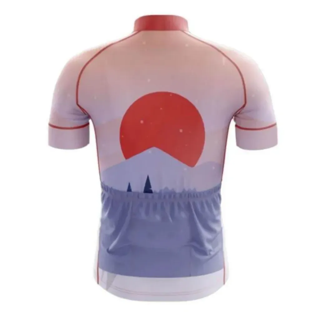 Japan Skyline Cycling Jersey Bold Red/Black/White
