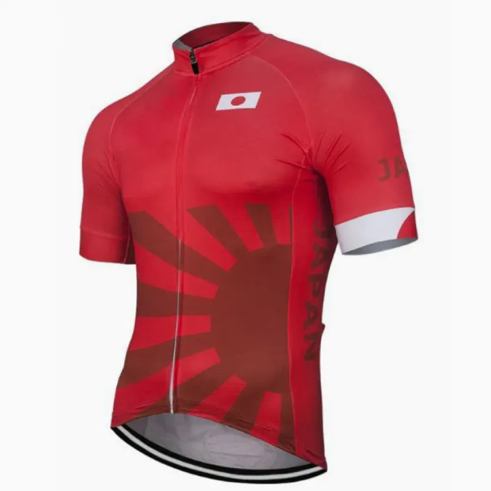 Japan Skyline Cycling Jersey Bold Red/Black/White