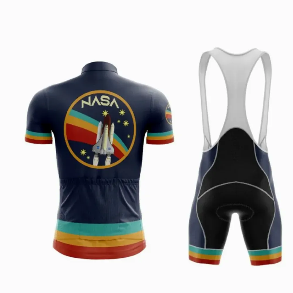 NASA Cycling Kit Rainbow/Teal/Yellow