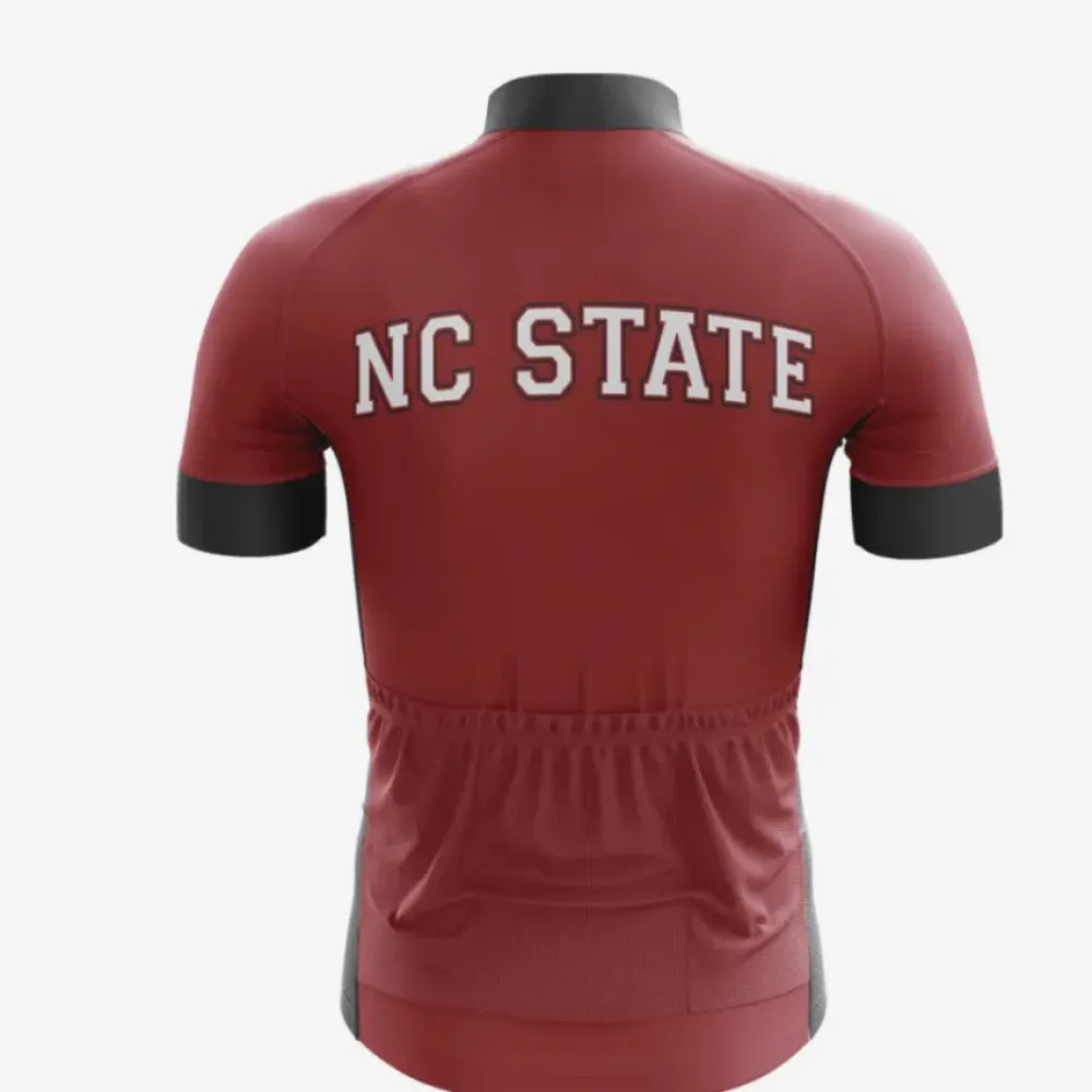 NC State Team Cycling Jersey Red/Black