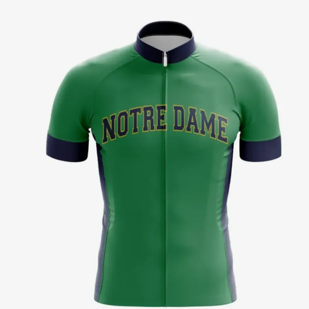 Notre Dame Cycling Jersey Navy/Gold/White