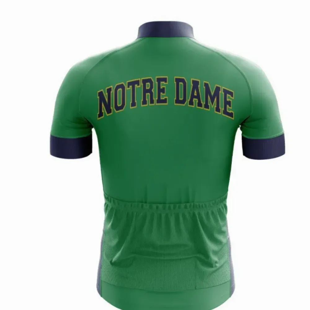 Notre Dame Cycling Jersey Navy/Gold/White