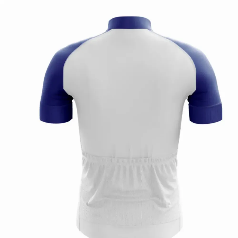 Spurs Road Cycling Jersey White/Blue