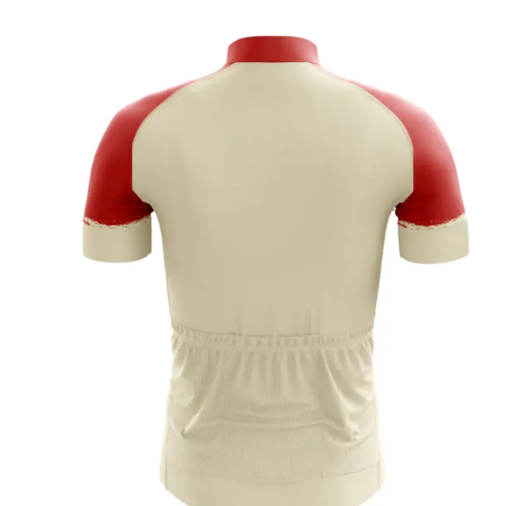 Istanbul Cycling Jersey Classic Red/Beige